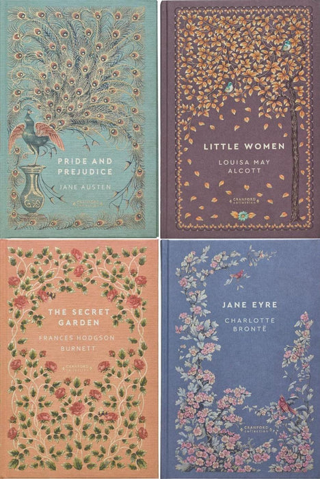 Luminaries Collection by Austen, Brontë, Alcott & Burnett