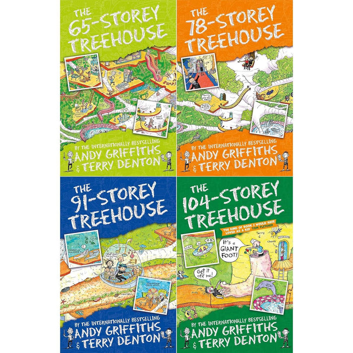 The Treehouse Series by Andy Griffiths & Terry Denton