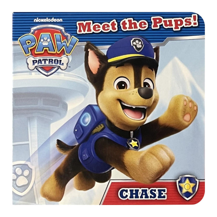 Paw Patrol Collection: Chase, Marshall, Skye, Rubble, Rocky & Zuma - Six Meet the Pups! Interactive Board Books for Little Heroes (6-Book Set)