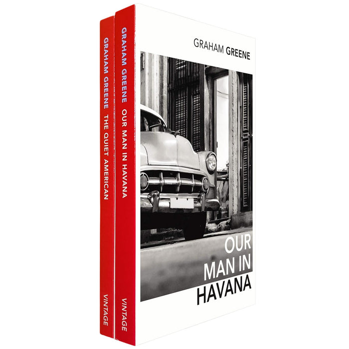 Graham Greene Dystopian & Espionage Collection: The Quiet American & Our Man in Havana - Political Intrigue, Satire and Society (2-Book Set)