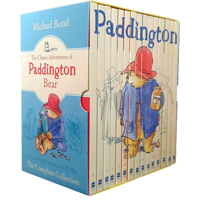 The Classic Adventures of Paddington Bear (15-Book Set in a Slipcase)