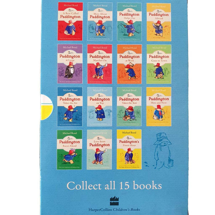 The Classic Adventures of Paddington Bear (15-Book Set in a Slipcase)