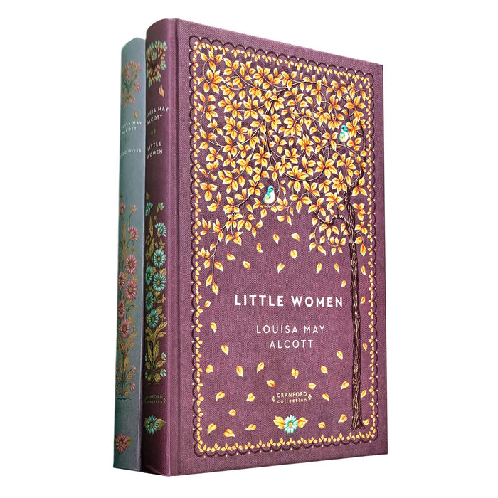 Little Women & Good Wives by Louisa May Alcott (Hardcover) – A Cranford Collection Set of Timeless Tales, Family Bonds, and the Unforgettable Journey of the March Sisters