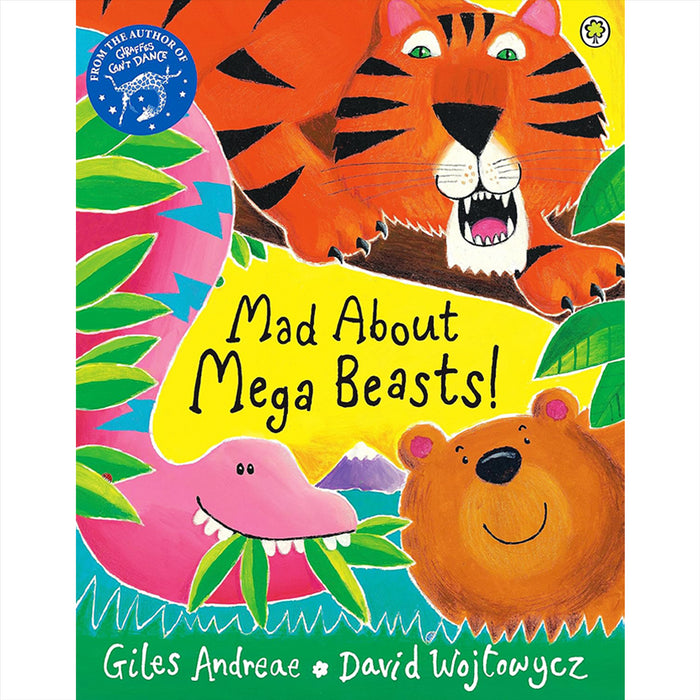 Farmyard Hullabaloo, Rumble in the Jungle, Commotion in the Ocean & More: A Collection of 6 Rhyming Animal Adventures by Giles Andreae & David Wojtowycz, Featuring Giraffes, Dinosaurs, and Minibeasts