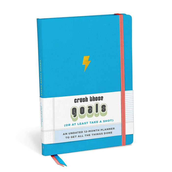 Knock Knock Crush Those Goals Undated Planner & Weekly Agenda Notebook