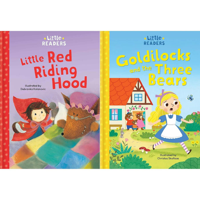 Fairytale Classics Collection: 2-Book Set by Classic Authors (Little Red Riding Hood, Goldilocks and the Three Bears)