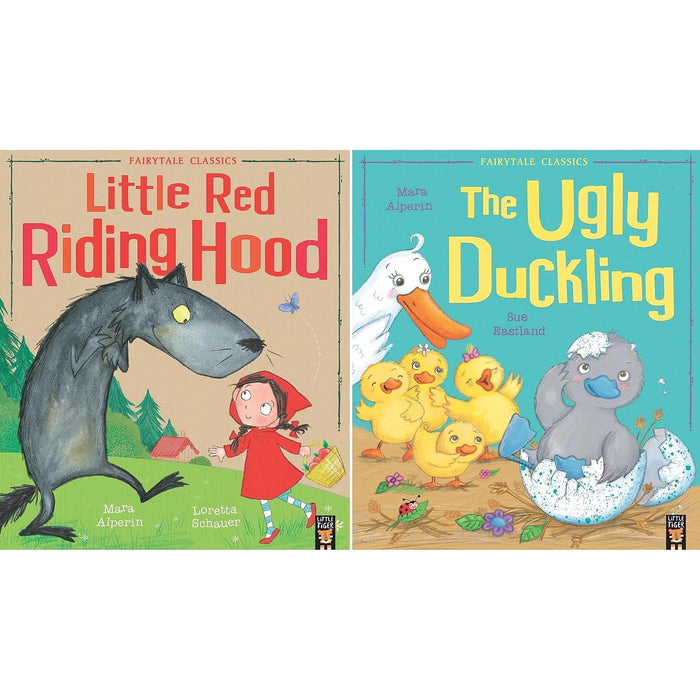 Fairytale Classics Collection: 2-Book Set by Various Authors (Little Red Riding Hood, The Ugly Duckling)