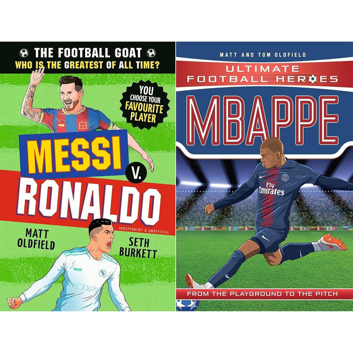 Football GOAT & Heroes Collection: Messi v. Ronaldo & Mbappe