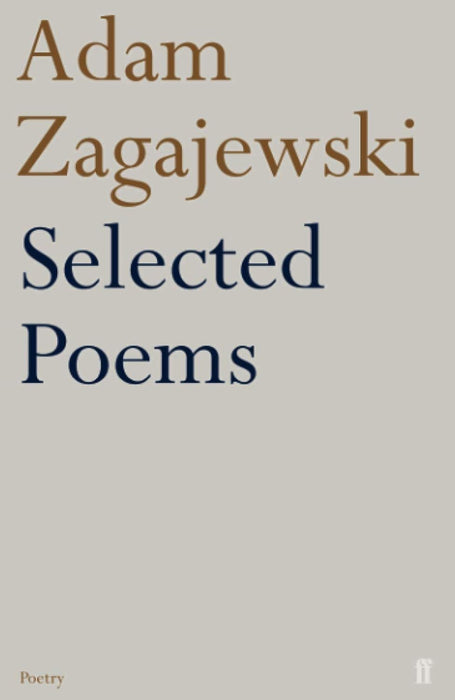 Selected Poems of Adam Zagajewski