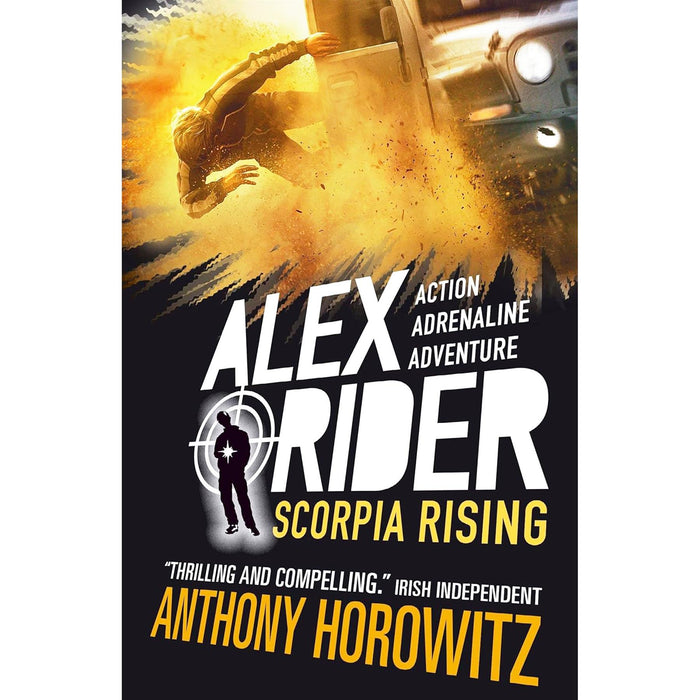 Alex Rider Mission Series by Anthony Horowitz: Ark Angel, Snakehead, Crocodile Tears, Scorpia Rising & Russian Roulette – High-Stakes Thrills and Action for Young Readers (5-Book Set)