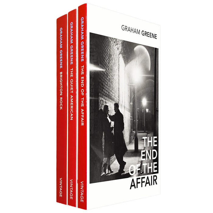 Essential Novels Collection by Graham Green: Brighton Rock, The Quiet American & The End of the Affair – Exploring Morality, Love and the Impact of War on Human Relations (3-Book Set)