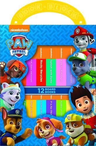 Nickelodeon Paw Patrol Chase, Skye, Marshall, and More! - My First Library Board Book Block 12-Book Set - PI Kids: 12 Board Books