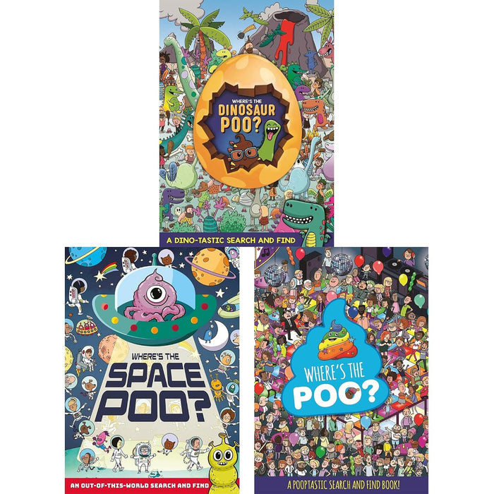 Where's the Poo Collection: 3-Book Set by Alex Hunter