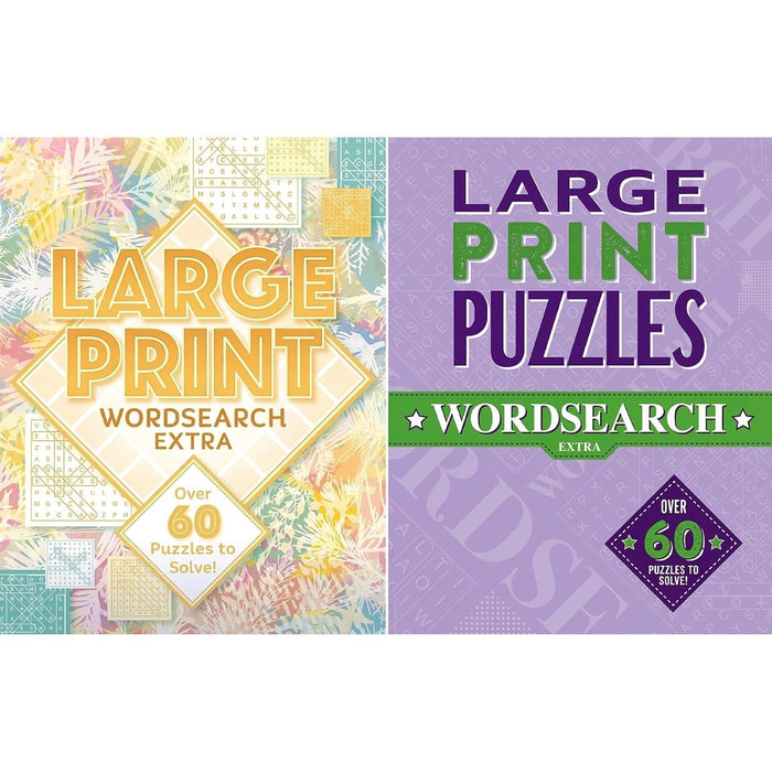 Large Print Puzzles Collection: Sudoku (2-Book Set)