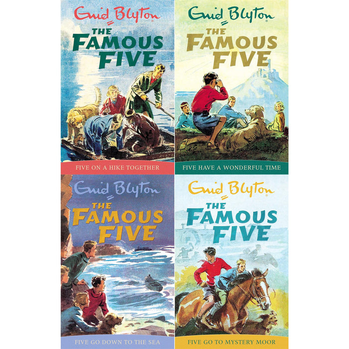 The Famous Five Collection by Enid Blyton – Books 10–21: Beloved Classic Adventures to Share Across Generations (Paperback, 12 Books)