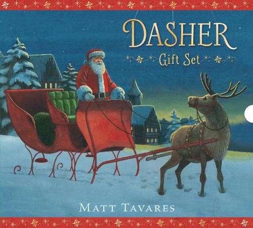 Dasher Gift Set: Two bestselling Christmas picture books with press-out ornaments in a special slipcase