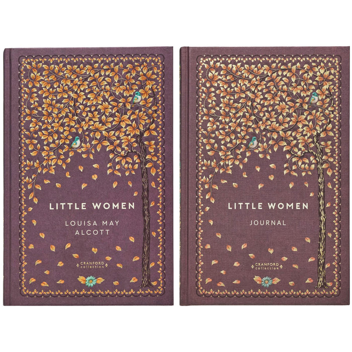 Emma by J. Austen, Little Women by L. M. Alcott, The Secret Garden by F. H. Burnett & More (Hardcover, 6 Books) with Little Women & Emma Journals – A Beautiful Cranford Edition