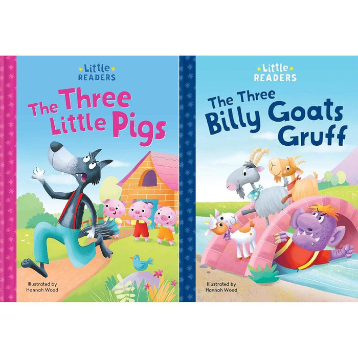 Fairytale Classics Collection: 2-Book Set by Classic Authors (The Three Little Pigs, The Three Billy Goats Gruff