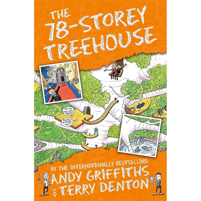 The Treehouse Collection: 2-Book Set by Andy Griffiths & Terry Denton (The 65-Storey Treehouse, The 78-Storey Treehouse