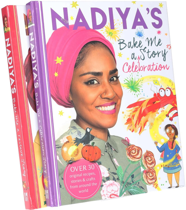 Nadiya's Family Baking Collection: Bake Me a Celebration Story & Bake Me a Festive Story - Two Delightful Books of Recipes & Storytelling Magic (2-Book Set)