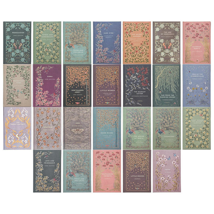 Jane Austen: The Complete Works (Hardcover) with Pride and Prejudice & Emma Journals