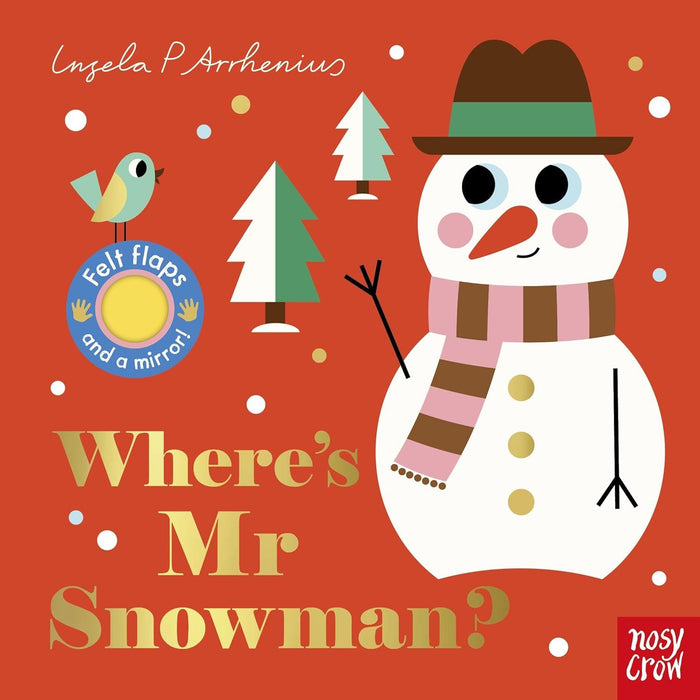 Where's Mr Snowman? Buggy Book (Felt Flaps)
