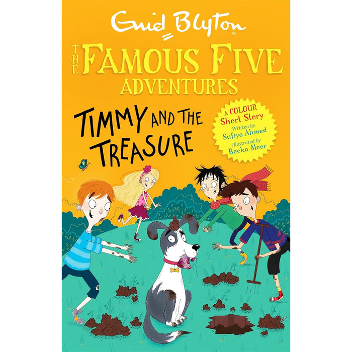 Famous Five Colour Short Stories – 5-Book Collection by Enid Blyton: Classic Adventures Including Puzzling Time, Timmy’s Treasure & More