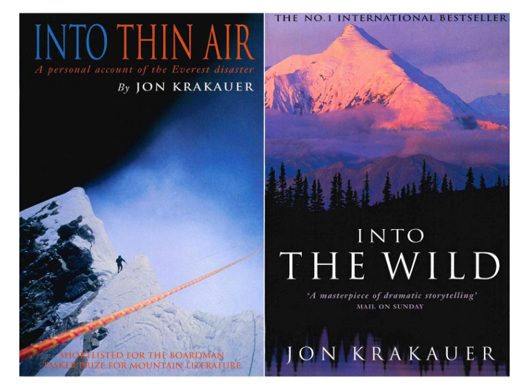 Jon Krakauer Collection: Into Thin Air & Into the Wild