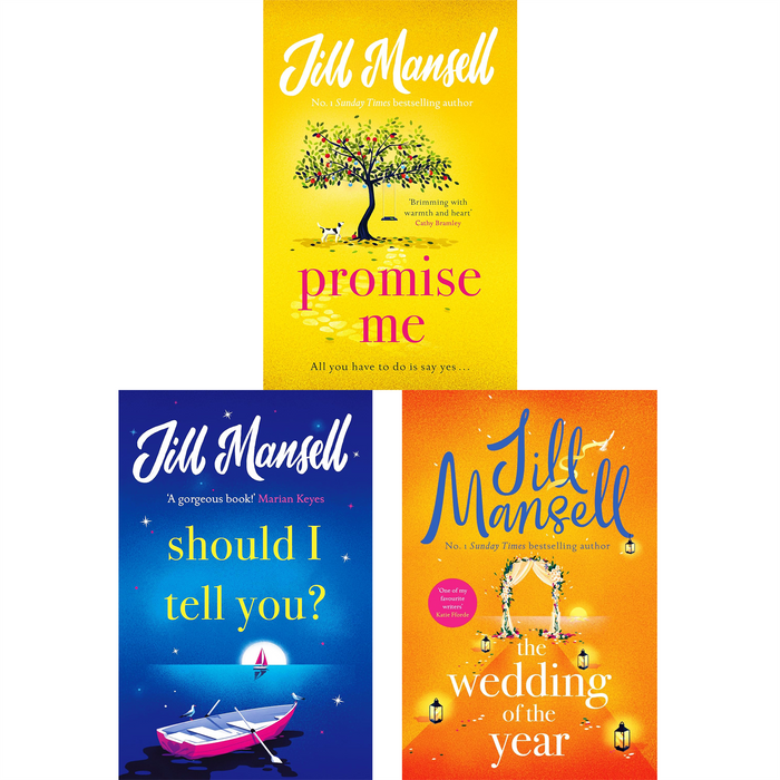 Promise Me, The Wedding of the Year & Should I Tell You?: Heartwarming Romantic Comedies by Jill Mansell, Featuring Love, Friendship, and Family Secrets in Beautiful Cornish Settings
