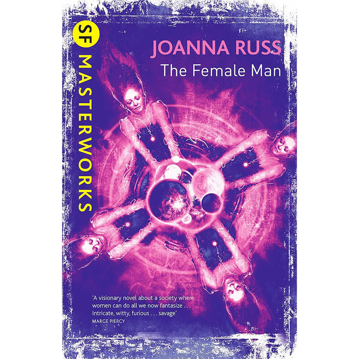 SF Masterworks Collection: Gender, Identity & Cosmic Adventures in The Female Man by Joanna Russ, Sirens of Titan by Kurt Vonnegut & The Man Who Fell to Earth by Walter Tevis (3-Book Set)