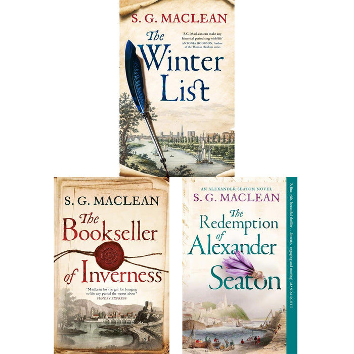The Winter List, The Bookseller of Inverness, and The Redemption of Alexander Seaton – A Compelling Collection of Historical Mysteries Exploring Betrayal, Redemption, and Survival by S. G. MacLean