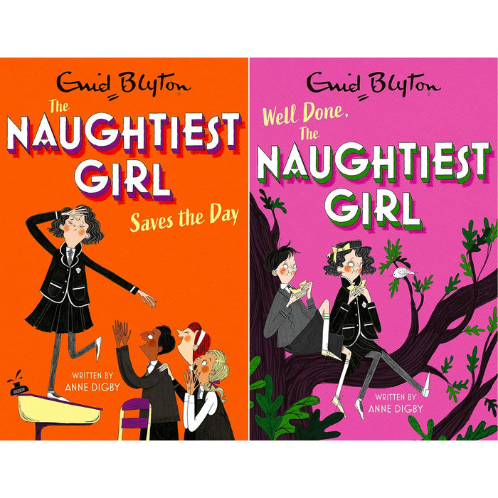 The Naughtiest Girl Complete Collection – 10-Book Set by Enid Blyton & Anne Digby: Classic School Stories for Young Readers