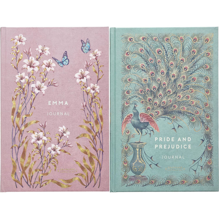 Jane Austen Journals Collection – 2 Hardcover Journals