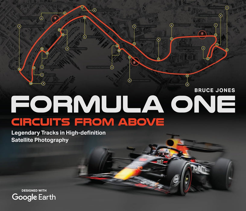 Formula One Circuits From Above: Legendary Tracks in High-Definition Satellite Photography