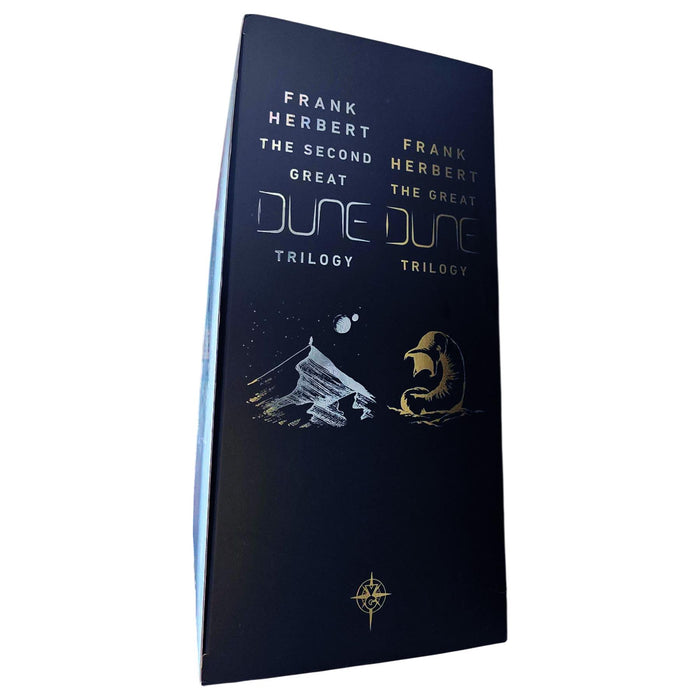 The Dune Saga Collection: The Great Dune Trilogy & The Second Great Dune Trilogy – Epic Sci-Fi Adventures by Frank Herbert (2-Book Set in a Box))