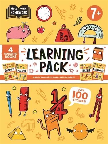 Help With Homework: 4 Book Learning Pack 7+