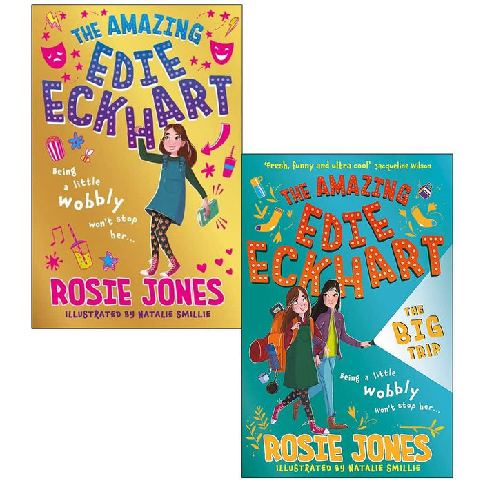 The Amazing Edie Eckhart Series Collection 2 Books Set By Rosie Jones