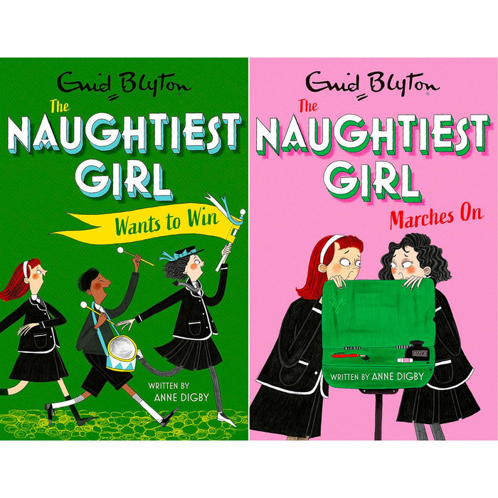 The Naughtiest Girl Complete Collection – 10-Book Set by Enid Blyton & Anne Digby: Classic School Stories for Young Readers