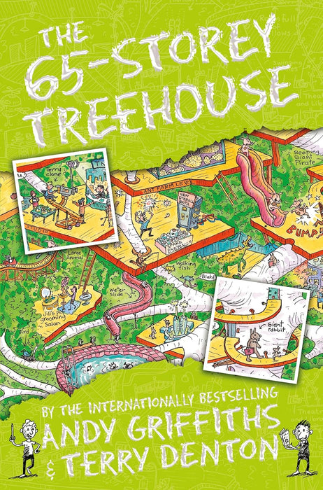 The Treehouse Series: The 13, 26, 39, 52 & 65-Storey Treehouse - First Five Wacky Adventures in One Hilarious Collection (5-Book Set)