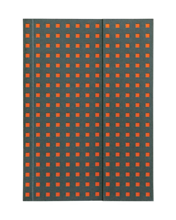 Paperblanks: Grey on Orange - B6 Lined