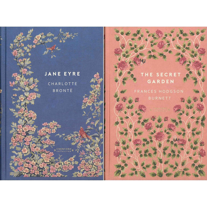 Courageous Spirits Collection by Charlotte Brontë & Frances Hodgson Burnett: Jane Eyre & The Secret Garden - Two Journeys of Hope in the Deluxe Cranford Edition (2-Book Set)