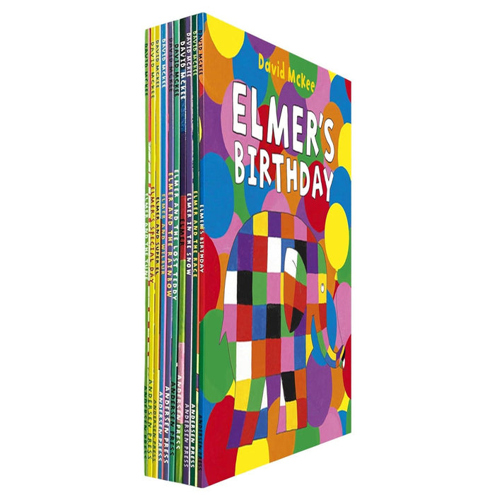 Elmer the Patchwork Elephant Collection by David McKee