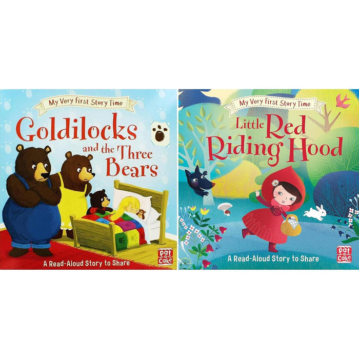 My Very First Story Time Collection: 2-Book Set by Pat-a-Cake (Goldilocks and the Three Bears, Little Red Riding Hood