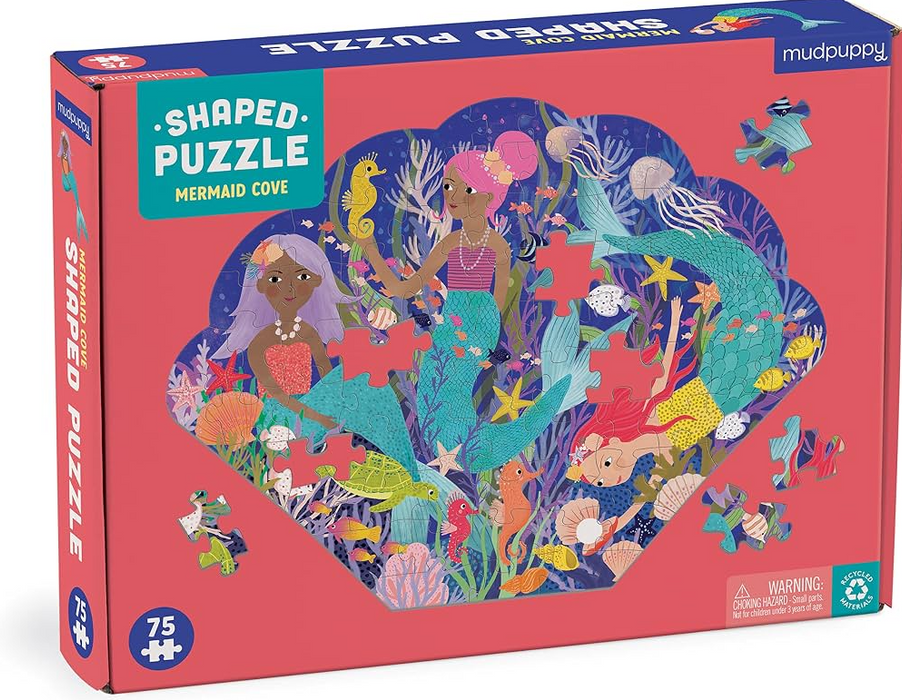 Mermaid Cove 75 Piece Shaped Puzzle