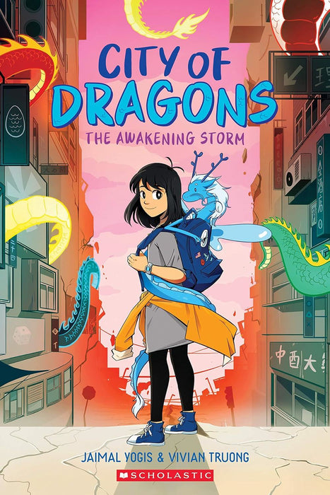 The Awakening Storm: A Graphic Novel (City of Dragons #1) - an exciting, fast-paced fantasy adventure for kids!