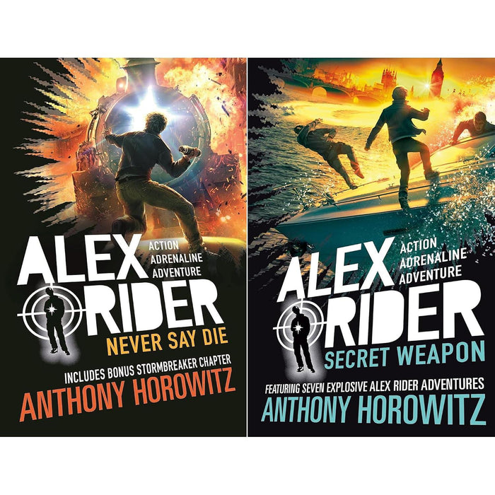Alex Rider Mission Series 11 & 12: Never Say Die & Secret Weapon