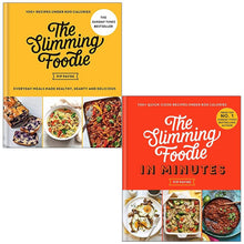 The Slimming Foodie & The Slimming Foodie In Minutes By Pip Payne 2 Books Collection Set