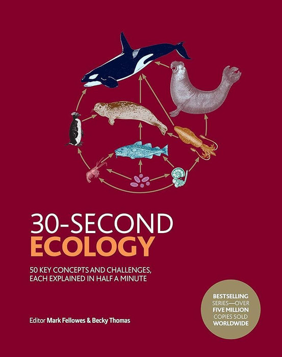 30-Second Ecology: 50 key concepts and challenges, each explained in half a minute