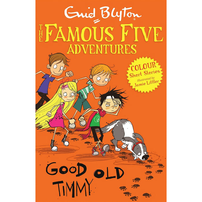 Famous Five Colour Short Stories – 5-Book Collection by Enid Blyton: Classic Adventures Including George’s Hair, Half-Term Adventure & More