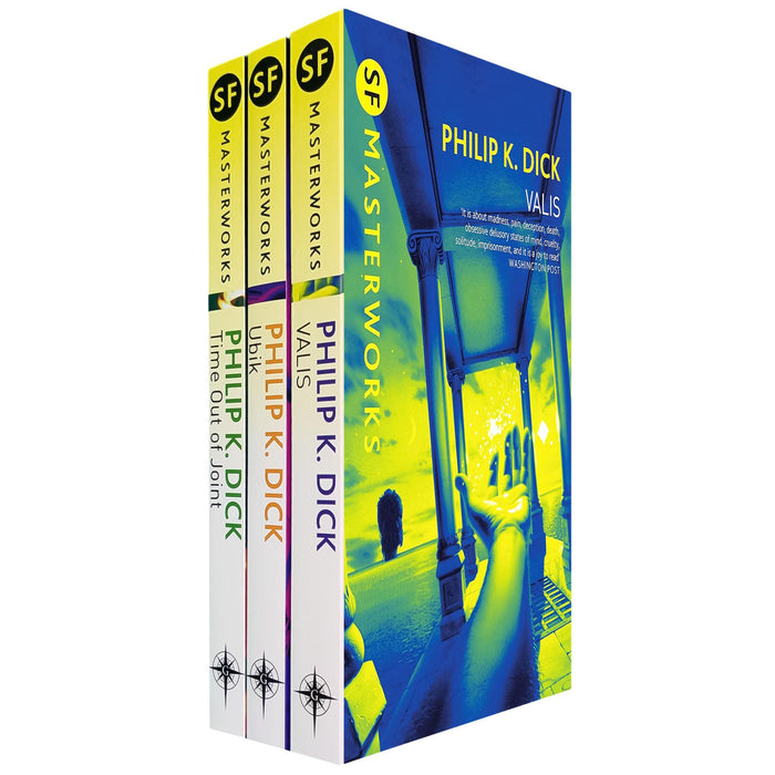 Philip K. Dick SF Masterworks Collection: Reality, Identity & Consciousness in Time Out of Joint, Ubik & Valis (3-Book Set)